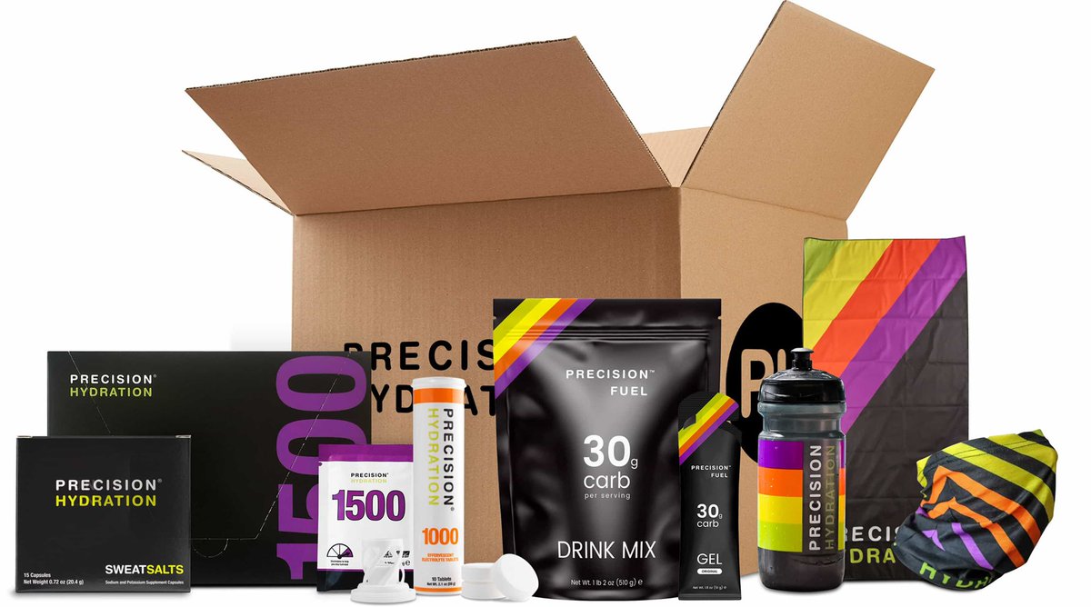 Need electrolytes and fuel for you (and/or a teammate)?

Take the online Sweat Test 👉 sweattest.precisionhydration.com/pages/why-pers…

And then pick up some electrolytes that match how you sweat

Pick up some PH 👉 precisionhydration.com/us/en/products/