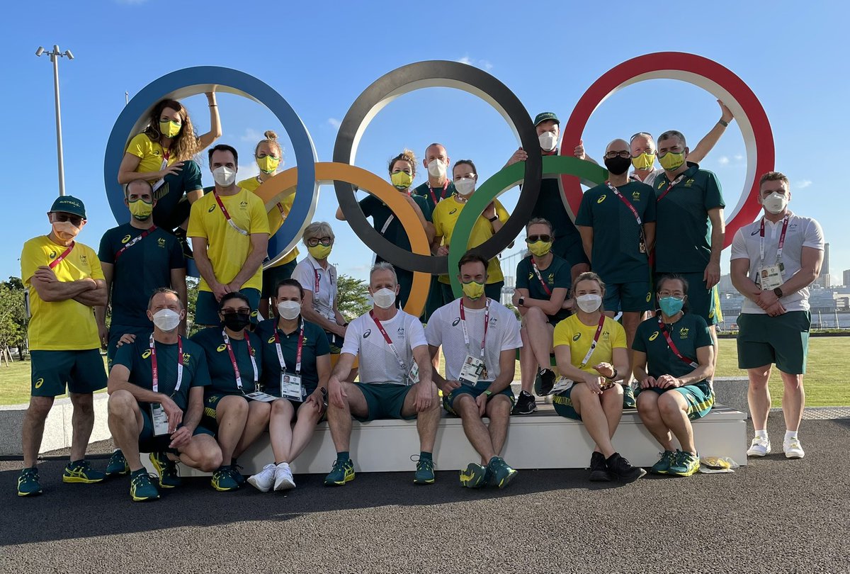DrDavid_Hughes's tweet image. Teamwork makes the dream work. @ausolympicteam HQ Medicine Team: Assessed the risk. Accepted the challenge. Got to work. Facilitated athlete/coach focus on performance. Record gold medal haul. Oz COVID cases zero. Got it done. So proud. So grateful 🙏 💗 @theAIS @Tokyo2020