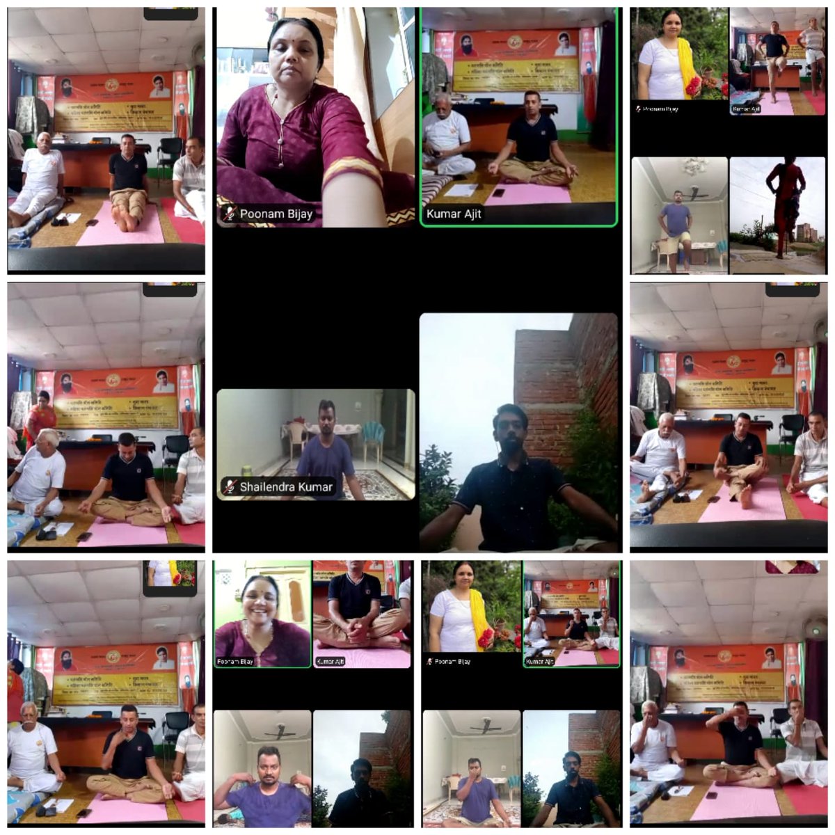 ऑनलाइन सहयोग शिक्षक प्रशिक्षण शिविर दक्षिणी बिहार आज 6 वा दिन 🕉️🙏🙏 <a href="/yogrishiramdev/">स्वामी रामदेव</a> <a href="/Ach_Balkrishna/">Acharya Balkrishna</a> <a href="/rakesh_bstpyp/">भारत</a> <a href="/Sadhvi_Devpriya/">Dr. Sadhvi Devpriya</a> <a href="/swabhimani1/">Shifted to @drjaideeparya</a> <a href="/ANChoubey3/">A.N.Choubey</a> <a href="/sanjayk95175830/">Sanjay Kumar (YB-BRS)🚩</a> <a href="/krajit1/">Kumar Ajit (Hariom ji)</a> <a href="/BstBiharsouth/">BST Bihar South</a> <a href="/mpys06/">Neelam sagar _Mpys Bhayander सनातनी</a> <a href="/Kashmira_mpys/">Kashmira MUMBAI MAHILA PATANJALI</a> <a href="/Jyotsnampys/">Jyotsna Desai</a> <a href="/Jyoti_mpys/">jyoti trivedi</a> <a href="/mpys_shrilaxmi/">Shrilaxmi_mpys</a> <a href="/NeelamSagar12/">neelam_MPYS06</a>