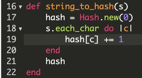 ichbindev's tweet photo. Small optimization: Hash takes a parameter to use as a default value. https://t.co/XnyLMj9XW8
