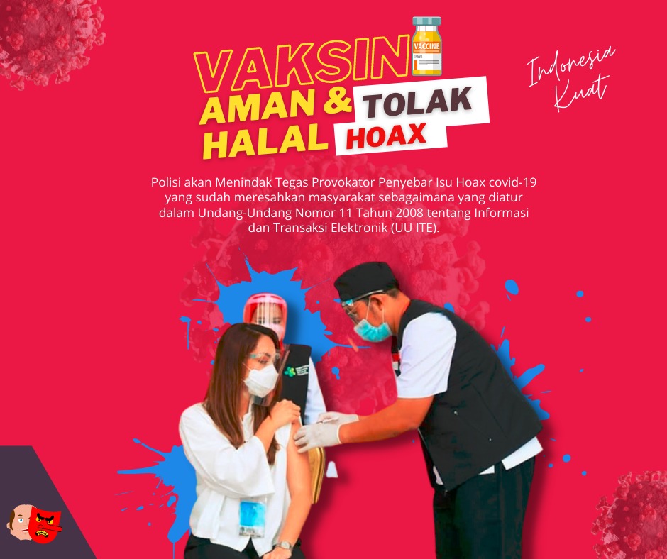 andreastama3's tweet photo. Jangan takut untuk ikut Vaksinasi Covid-19

Vaksin Pulihkan Indonesia https://t.co/q9JsrGTBgt