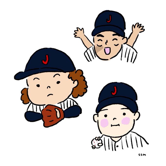 侍ジャパン金メダルのtwitterイラスト検索結果