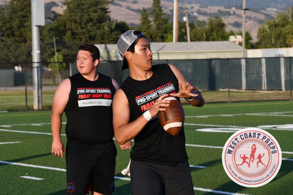Ethan Kung watched prolific QBs before him at Saratoga and wants to replicate their success. | @EthannKung @ParsinHesh 

Read about the Saratoga 2023 QB tomorrow at WestCoastPreps.com