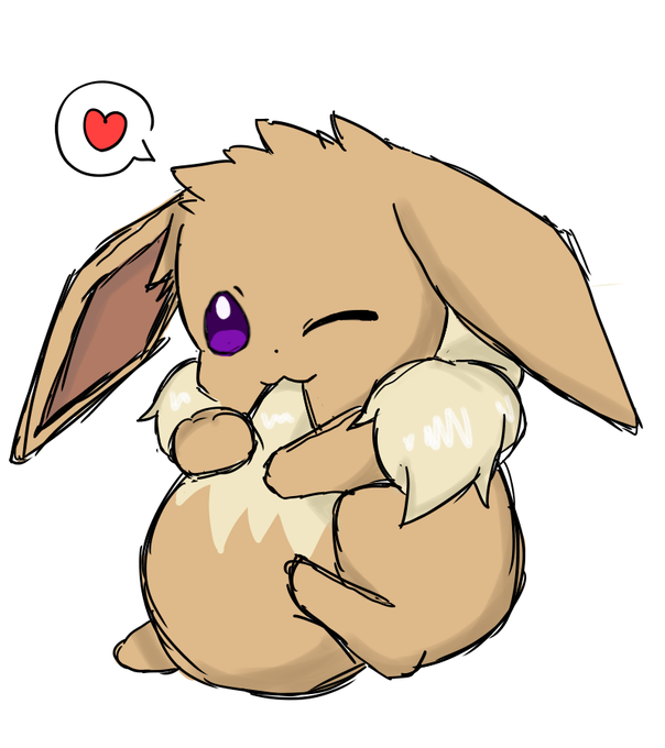 イーブイのtwitterイラスト検索結果