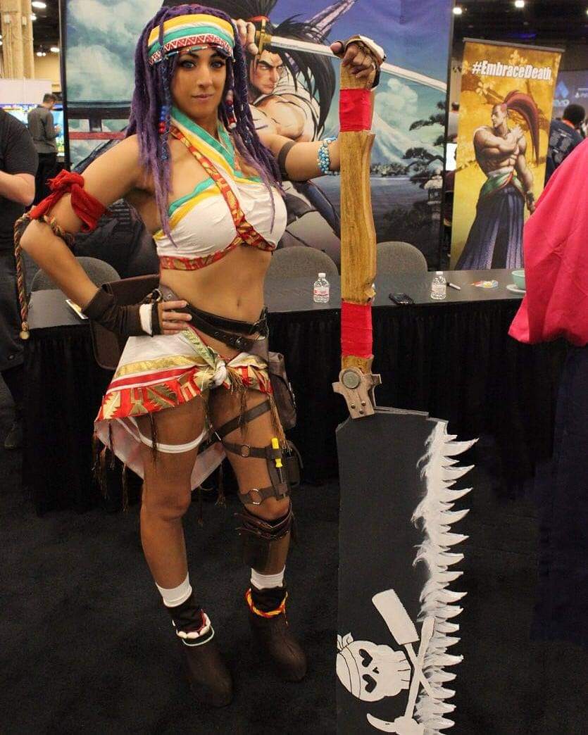 KittyKaboooom's tweet photo. 🎉🎂💜HAPPY BIRTHDAY DARLI DAGGER!💜🎂🎉 #samspi #samsho #darlidagger https://t.co/SOcodGyYiW