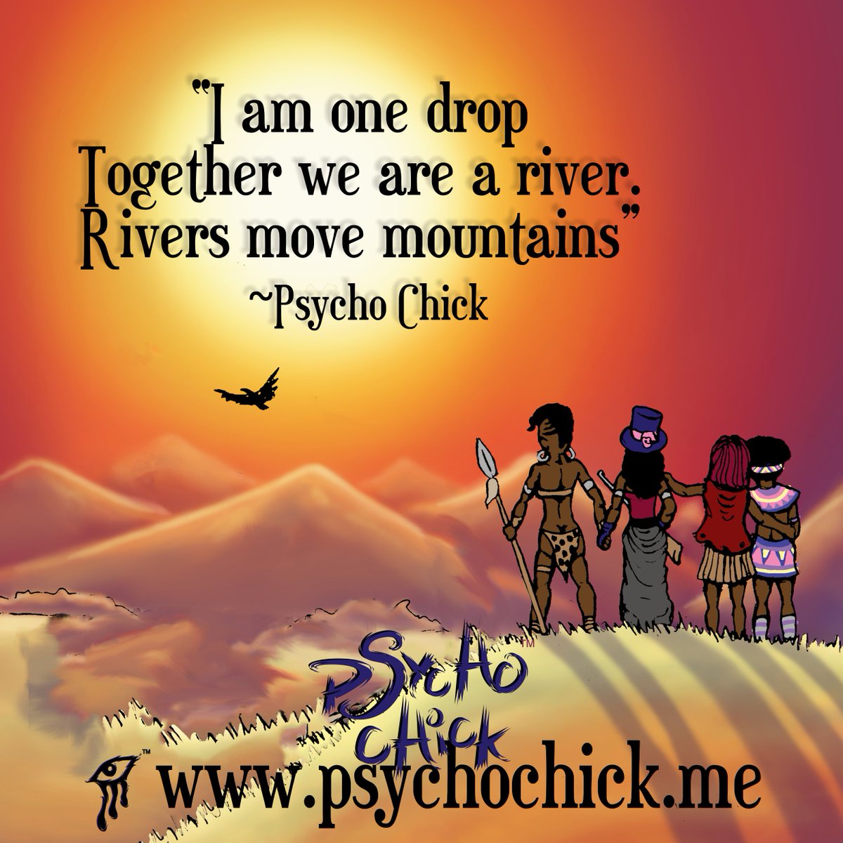 PsychoChickBook's tweet photo. Happy Women's Day!
Don't forget to download our new free season: I AM IMPI https://t.co/huVr4Pviea 
Be empowered! 
#psychochick #psychochickbook #iamimpi #WomensDay2021 #womenempoweringwomen #WomenPower #womenstrong #GBV #comicbooks  #freedownload #graphicnovel #indiecomics https://t.co/xXrKM5upgc