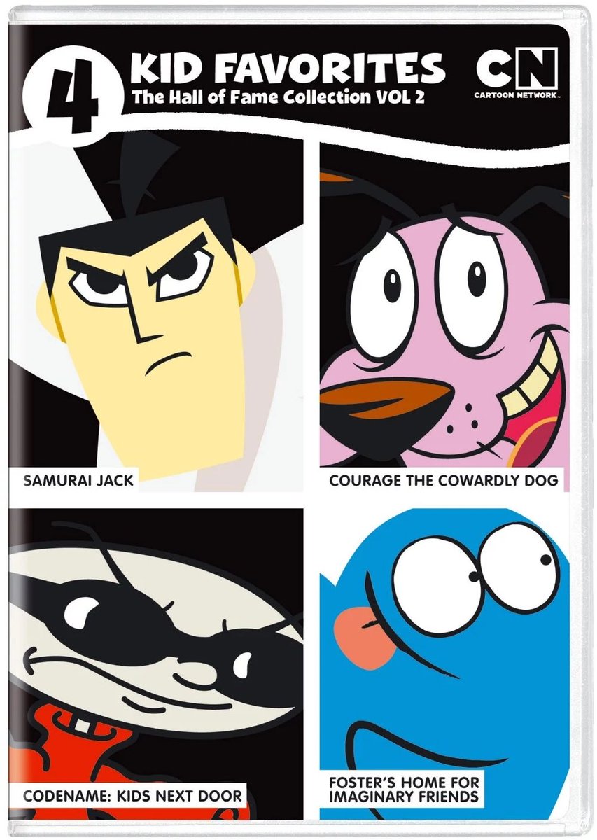 Anyone remember those 4 Kid Favorite Cartoon Network DVDs? 