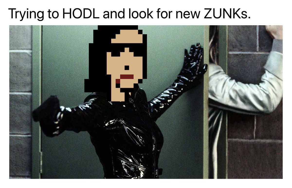 LuukVermeyden's tweet photo. Worth a 'Shot' 😎 @CryptoZunks #ZunkMemes #Matrix #trinity #NFTs #NFTcollectibles @CarrieAnneMoss https://t.co/MwjsKCWRCG