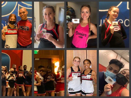 Cen10Cheer_Song's tweet photo. These young ladies are WHY America needs cheerleaders! Congratulations for receiving the #PinItForward award at #USACamp, Carys, Kaelyn, Emma, Jenna, Keira, Holland, Hailey, Madison, and Andrea! ❤️🐾👏🏼 #Cen10Cheer #Cen10Spirit @Cen10Huskies https://t.co/mIlDD9bgAi