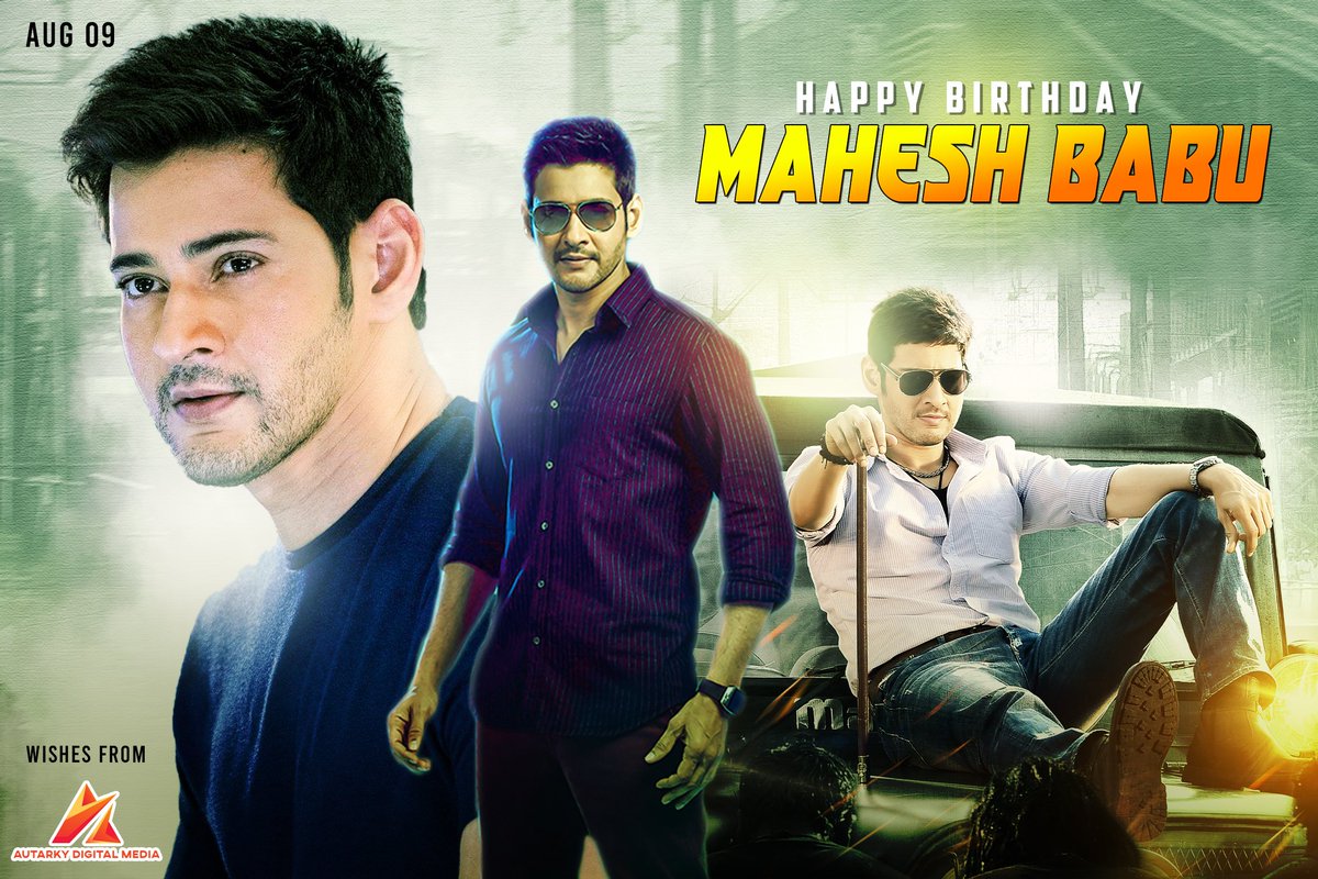 Here's wishing the Daring & Dashing Superstar ✨ @urstrulyMahesh a very Flourishing Birthday! Have a Blasting year ahead🔥⭐💫 #HBDSuperstarMaheshBabu #HappyBirthdayMaheshBabu #MaheshBabu