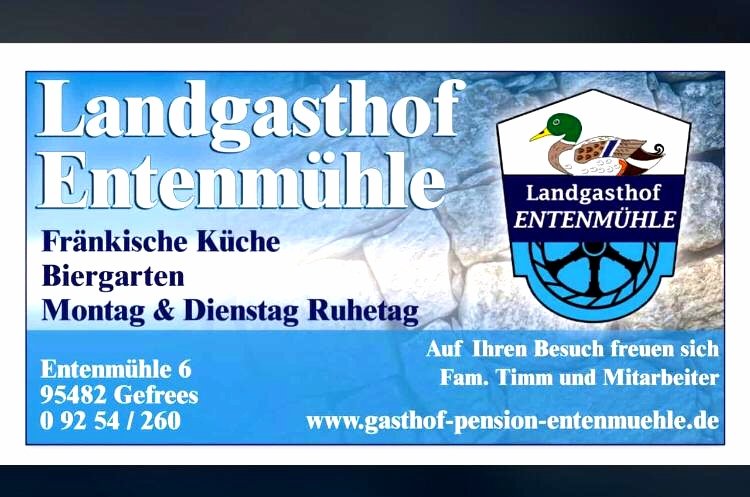 GasthofBayern's tweet photo. 🇩🇪 Dein #Urlaub im #Fichtelgebirge 🥾🥾🚶‍♀️🚶🚴

Komm zu uns 🛌🚽🚿 Zimmer frei starten Sie Ihre Buchungsanfrage hier unter

🌍👉 https://t.co/86f9mgwTvW 👈🦆

#gefreesistgut #essbaresfichtelgebirge #genussregionoberfranken #urlaub2021 #Gasthof #Pension #Entenmühle #franken #bayern https://t.co/GTzw7L2Y9M