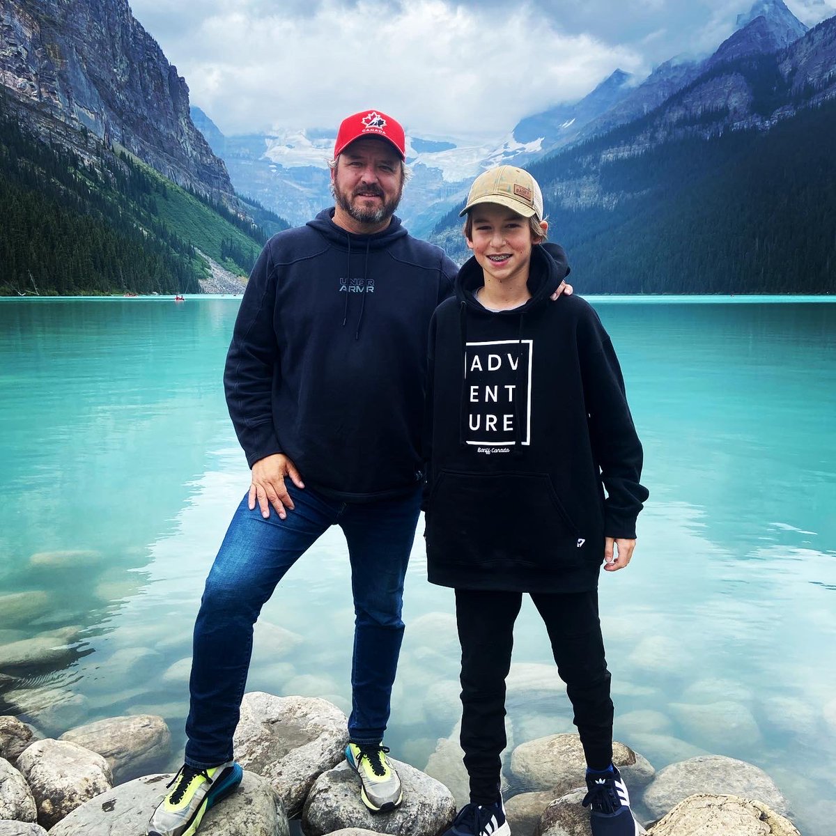 MMatier's tweet photo. What a great trip west with Reece. Alberta did not disappoint ❤️🔥🇨🇦
#Reece2008 @matierchristina https://t.co/pvI4jI9kmt