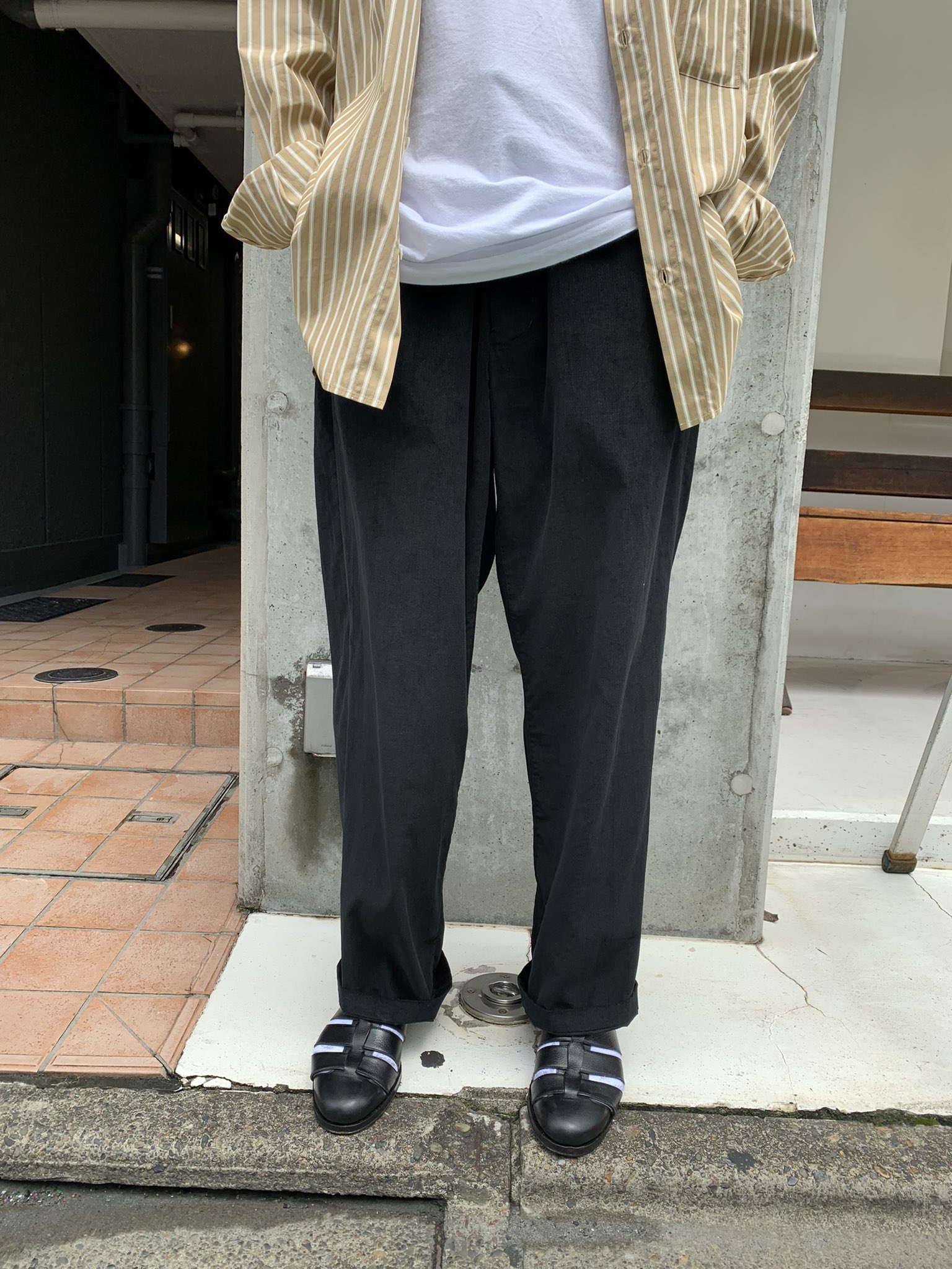 サイズ2  SUMMER CORDUROY EASY PANTS 21ss