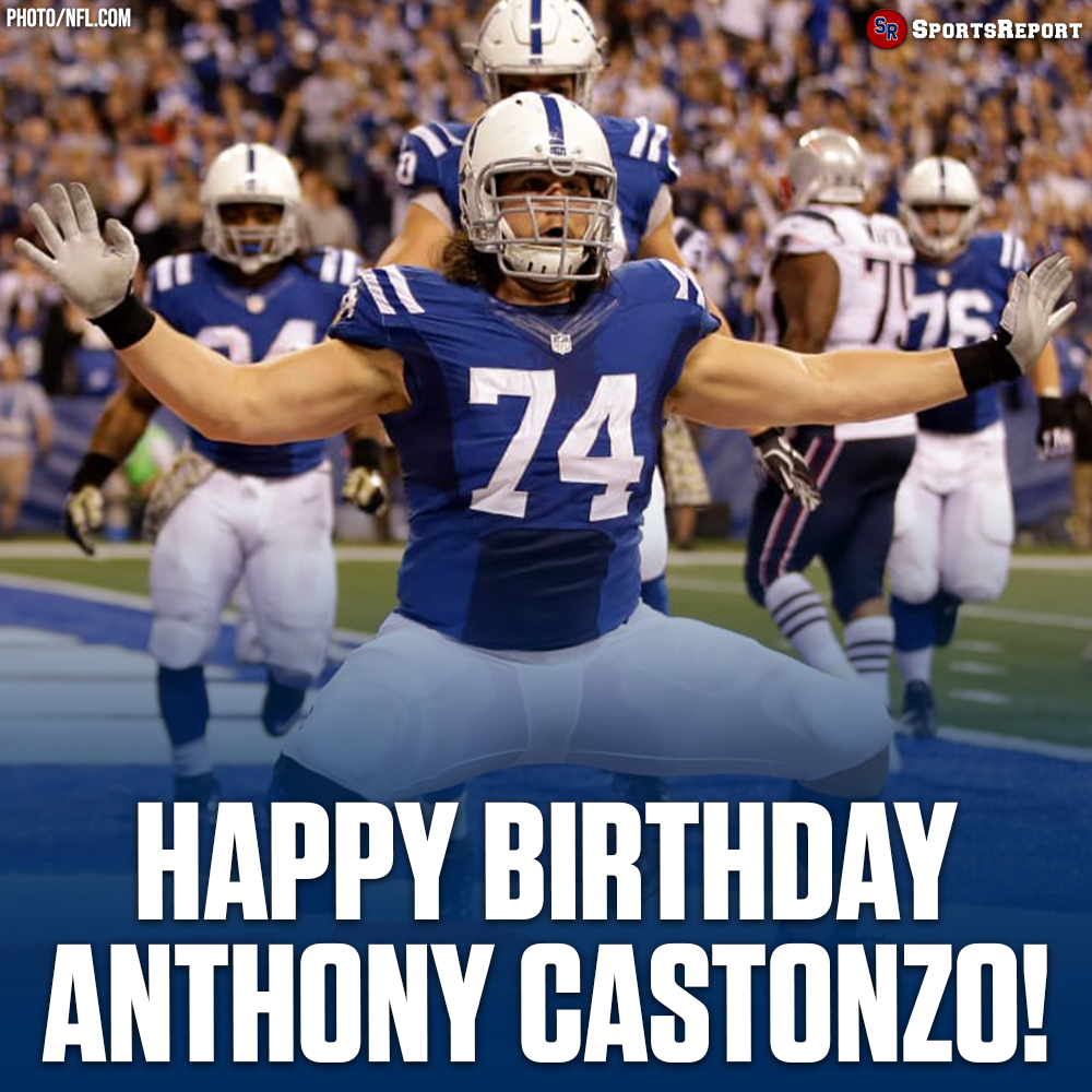 Happy Birthday to great, Anthony Castonzo! 