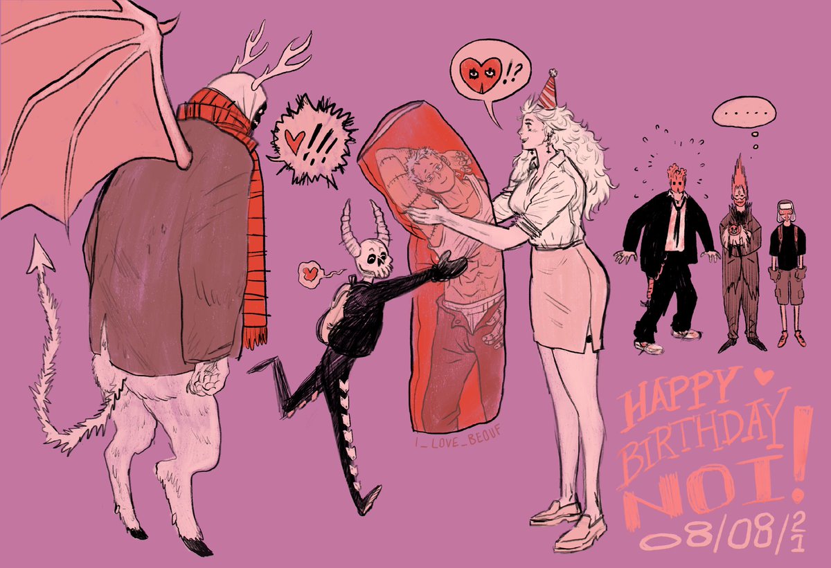 A nice gift for a nice lady

#dorohedoro #能井誕生祭2021