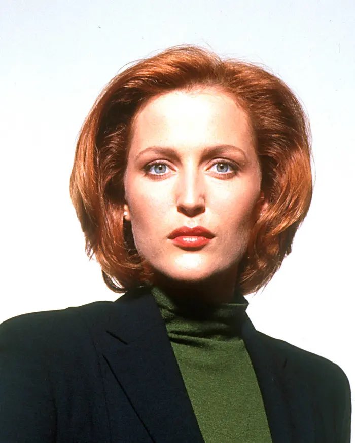 Never just Scully and, yet, always Scully. Happy birthday to Gillian Anderson. 