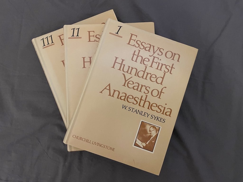 DrGetafix's tweet photo. Some great lockdown reading arrived today! ๐๐๐ #AnaesthesiaHistory @GKMuseum https://t.co/TJ2wUYwBca