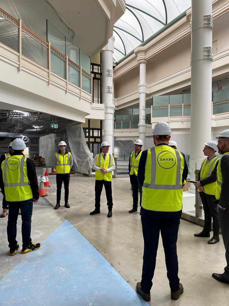 SHAPE_Australia's tweet photo. Our SA Team are currently working on the expansion of @CDWStudios space in the Myer Centre in Rundle Mall, including a void infill on the top floor to allow more space for their new high-tech integrated fitout.
#SHAPEAustralia #CDWAnimation #ConstructionAdelaide #ConstructionSA https://t.co/NkAuOtE9xA