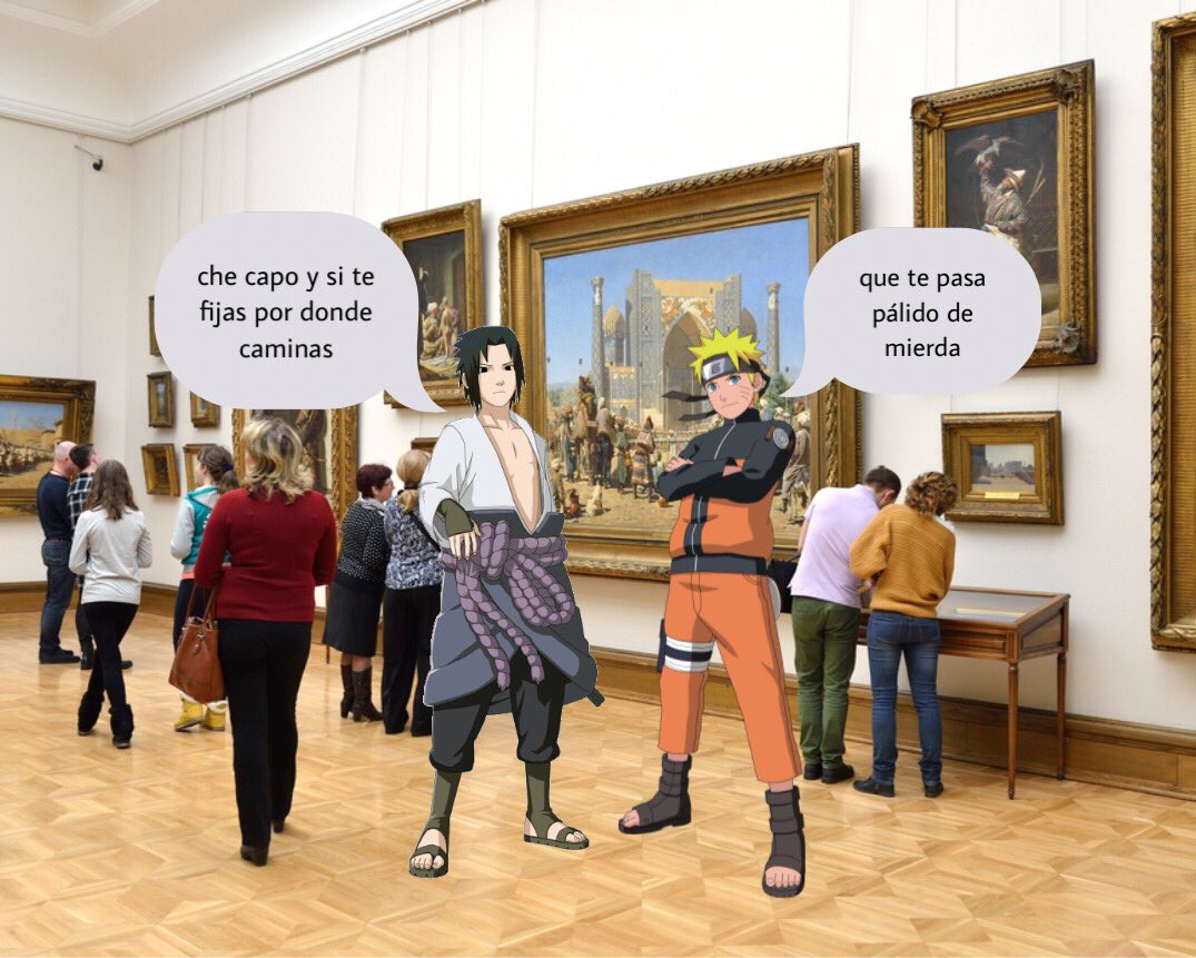 someonelsed's tweet photo. 📍AU #sasunaru/#narusasu 

De visita en un museo repleto de gente, naruto y sasuke se chocan por accidente y en ese encuentro se llevan mal al instante. Aunque lo que no sabían era que iban a verse nuevamente ya que van al mismo colegio, solo que a distintos cursos https://t.co/xdt8P8arsl