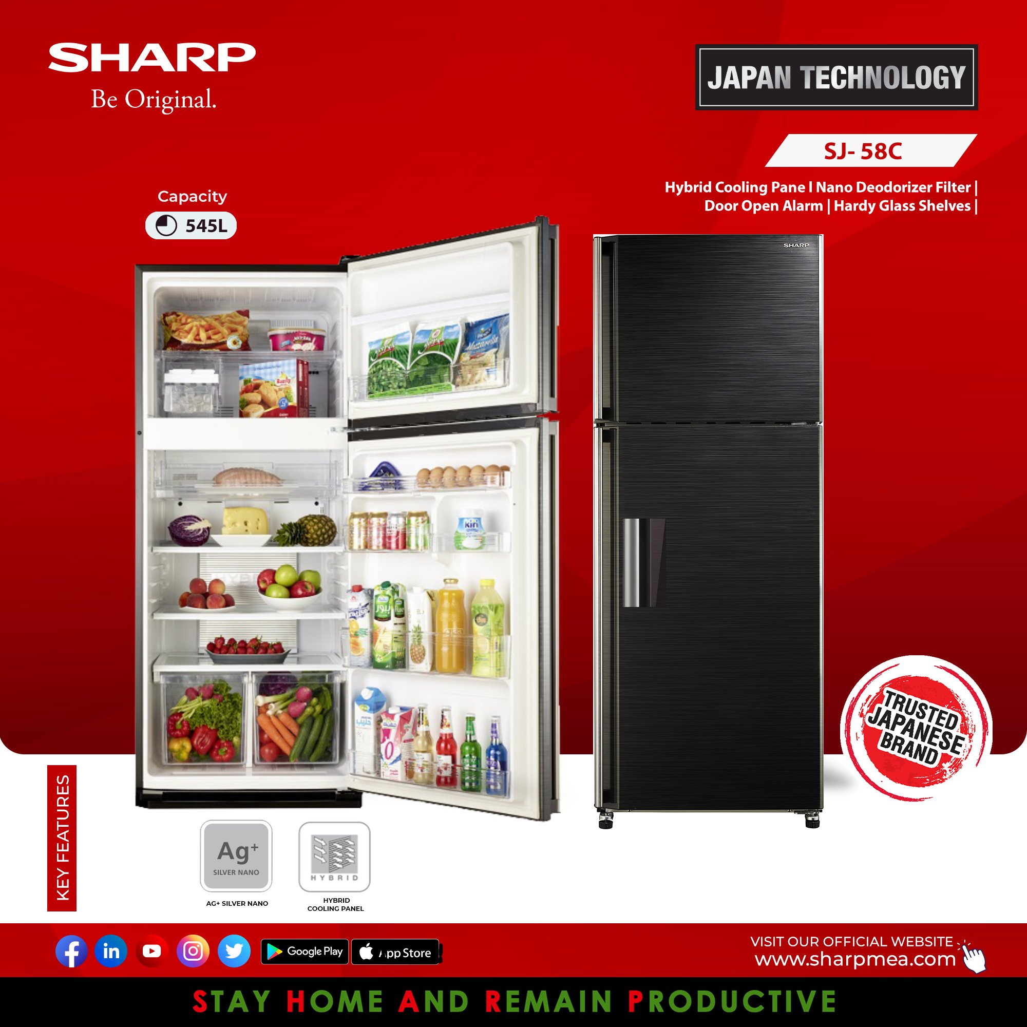 Sharp Consumer Electronics MEA on X