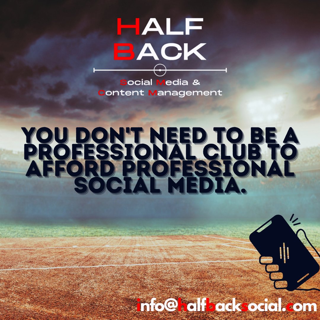 Halfbackdigital's tweet image. Don't get caught behind in your digital game this season!
Half Back Social Media &amp;amp; Content Management can look after your entire social media so you don't need to raise a sweat!

facebook.com/halfbacksocial