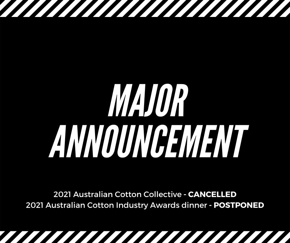 Major announcement: 2021 Australian Cotton Collective and Industry Awards ➡️ cottonaustralia.com.au/news/major-ann… 

#cotton #cottoncollective21