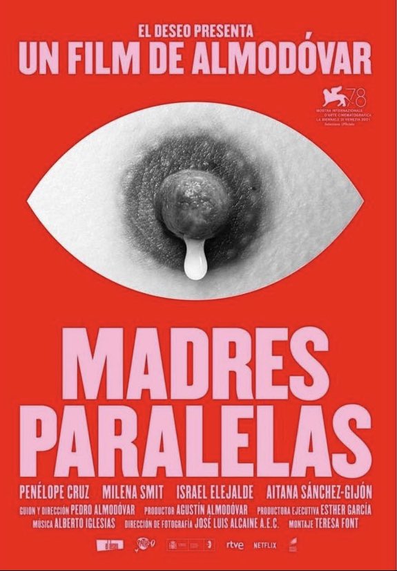 Teaser poster #madresparalelas #almodovar #eldeseo