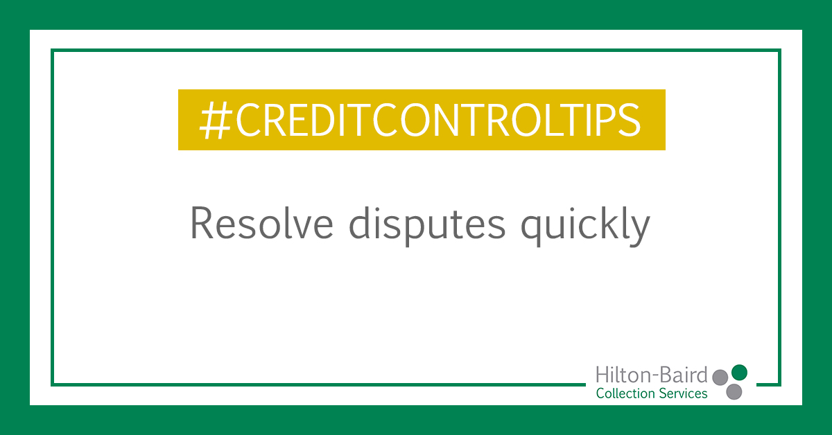 HiltonBairdCS's tweet image. The way a dispute is handled can impact the speed at which you get paid. So it&apos;s vital to act quickly in these situations.

Discover how to quickly resolve disputes here: hiltonbairdcollections.co.uk/how-to-quickly…

#CreditControlTips #CreditControl #PaymentDisputes #LatePayments