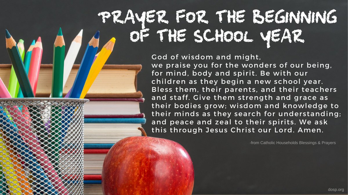 DioStPete's tweet photo. Back to school! Please keep all of our students, families, faculty and staff in your prayers! ๐ ๐ #courageouslyliving #DOSPschools https://t.co/KWdokOeuiO