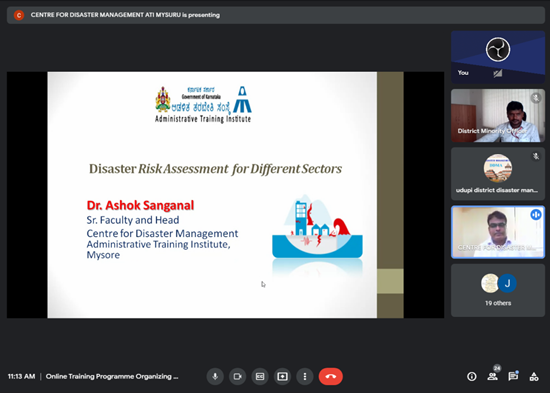 CentreAti's tweet photo. The Centre for Disaster Management, ATI, Mysuru is organising a state level online training on “Risk Management for Different Sectors Including Vulnerable Section” from 09-10 August, 2021 from 11:00AM –1:15PM.
#DirectorGeneral #AdministrativeTrainingInstitute #Online #Training https://t.co/NwrowQwppd