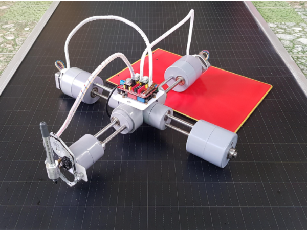 HQ_NextPCB's tweet image. P-CNC Plotter Disguised As a Quadruped Robot😀

See more details: instructables.com/P-CNC-Plotter-…

#robot #cnc #quadrupedrobot #diy #diyelectronics #maker #electronicsengineering #mechanicalengineering #engineering #tech #diytech #technology #science