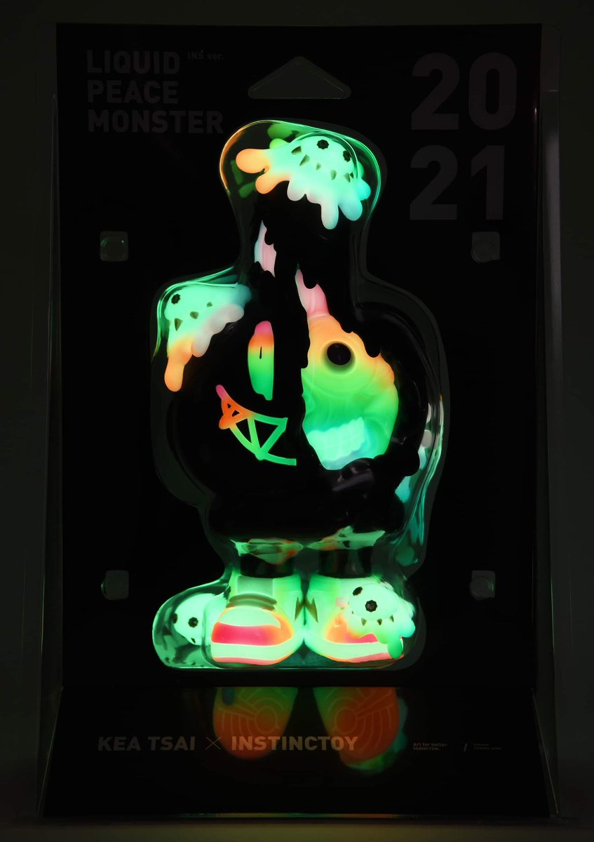 KEA TSAI × INSTINCTOY LIQUID PEACE MONSTER “INSTINCTOY ver.