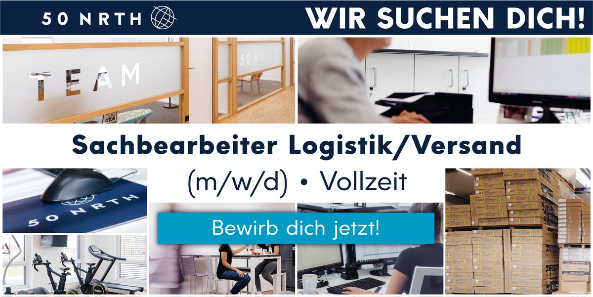 Du bist ein #Teamplayer, möchtest Dich aktiv einbringen und fachlich #weiterentwickeln?

Wir suchen einen #Sachbearbeiter #Logistik/Versand (m/w/d)!

Hier findest Du die komplette #Stellenanzeige:
▶️ 𝘄𝘄𝘄.𝟱𝟬𝗡𝗥𝗧𝗛.𝗰𝗼𝗺/𝗷𝗼𝗯𝘀◀️
#Jobs #RheinlandPfalz #neuerjob #newchance
