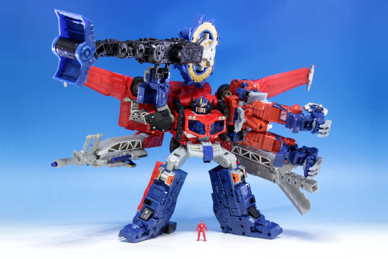 げきろぼ En Twitter トランスフォーマー マスターメガトロンを本気でやろうとしているバケットホイールエクスカベーター ギャラクシーコンボイです T Co S2ojihpfd3 Twitter