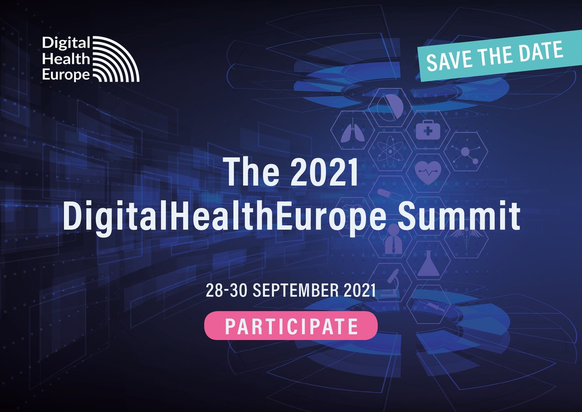 eHealth_EU (@ehealth_eu) on Twitter photo Save the dates for 2021 DigitalHealthEurope Summit! Join a discussion on the challenges and solutions related to the future use of health data, the upcoming European Health Data Space, and many other health data-related issues digitalhealtheurope.eu/participate/ <a href="/DigitalEU/">Digital EU 🇪🇺</a> <a href="/DHE_2020/">DigitalHealthEurope</a> Save the dates for 2021 DigitalHealthEurope Summit! Join a discussion on the challenges and solutions related to the future use of health data, the upcoming European Health Data Space, and many other health data-related issues digitalhealtheurope.eu/participate/ <a href="/DigitalEU/">Digital EU 🇪🇺</a> <a href="/DHE_2020/">DigitalHealthEurope</a>