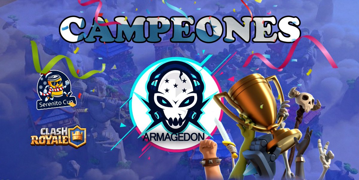 #ClashRoyale #AMG

Un partido muy disputado pero al final nos llevamos la victoria Somos campeones de la  <a href="/CupSerenito/">Serenito Cup</a>

[🏆]<a href="/CupSerenito/">Serenito Cup</a>
[🆚]@Stars_Royale_
[🗳️]3-2
Excelente partido gracias 🥳🥳
<a href="/davidvenpers01/">David V</a>
@DestruGoD 
<a href="/ShadowWarriorCR/">Josué Gómez</a>
@KING_CR0 
<a href="/GabrielRA_CR/">Gabriel RA</a> 
<a href="/JLmr7777/">JESUS</a>