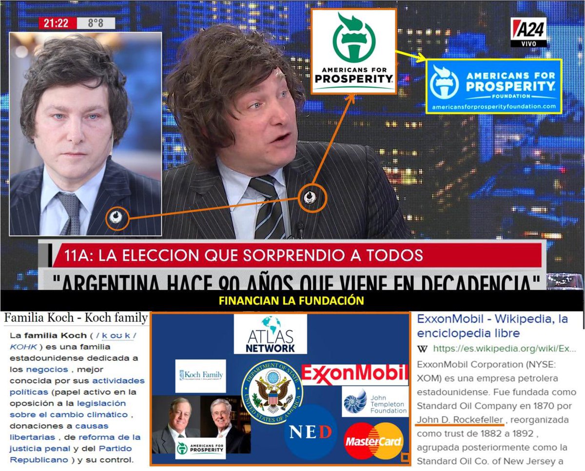 AdalidArgentin1's tweet photo. @eldipypapaok @JMilei Milei es parte del juego negro.
Dipi, porfavor, investiguen quiénes lo financia. https://t.co/4x1TKvc2ac