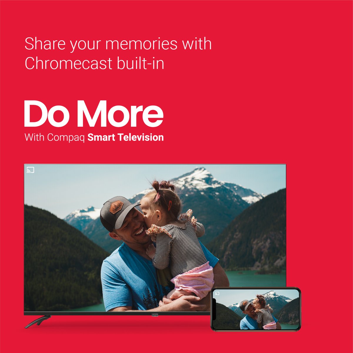 tv_compaq's tweet photo. Joey may not share but you can, with #Chromecast. Cast your phone on to a bigger screen with #Compaq HEX. #DoMore.

Buy now on @Flipkart.

#DoMoreWithCompaq #AndroidTV #Entertainment #DolbyAudio #MimiSoundPersonalization #Smartest #Flipkart https://t.co/sVJbjWzOHl