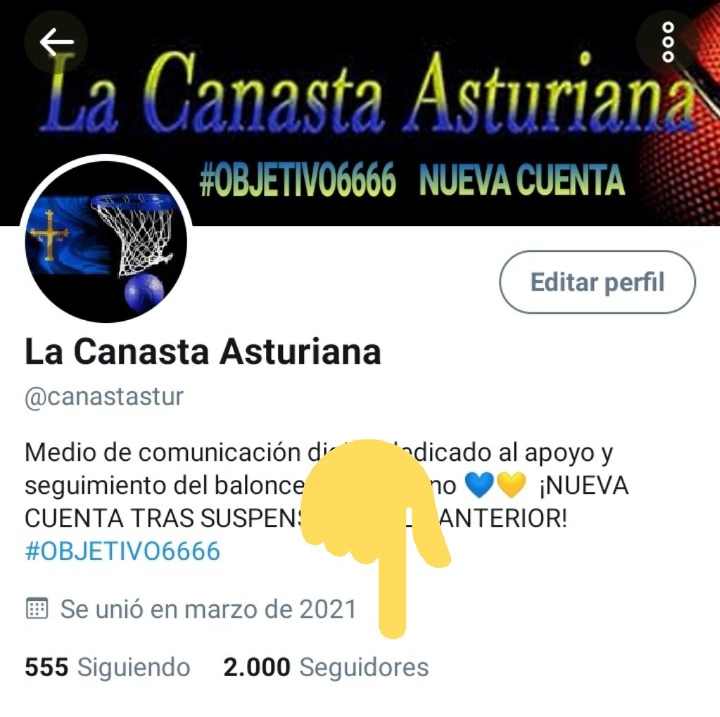 canastastur's tweet photo. Ya hemos recuperado 2.000 de los 6.666 seguidores que por la suspensión de la cuenta perdimos 😪 Aún muy lejos de recuperar el alcance que teníamos, rogamos un nuevo esfuerzo 🙏 Por favor, si no lo haces, SÍGUENOS Y COMPARTE. Si ya lo haces, COMPARTE ☺️ ¡NO NOS MIRES, SÍGUENOS 🏀 https://t.co/Fo6e8ZOJJp
