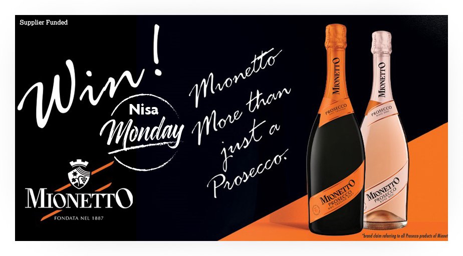 Friday is National Prosecco day and we're using our #NisaMonday to celebrate early! 🥂 RT+FOLLOW for your chance WIN 2 bottles of <a href="/MionettoUK/">MionettoUK</a> prosecco! Who will you be celebrating National Prosecco day with?! 🍾 

T&amp;Cs: bit.ly/3eoXArE
Closing date: 15th August