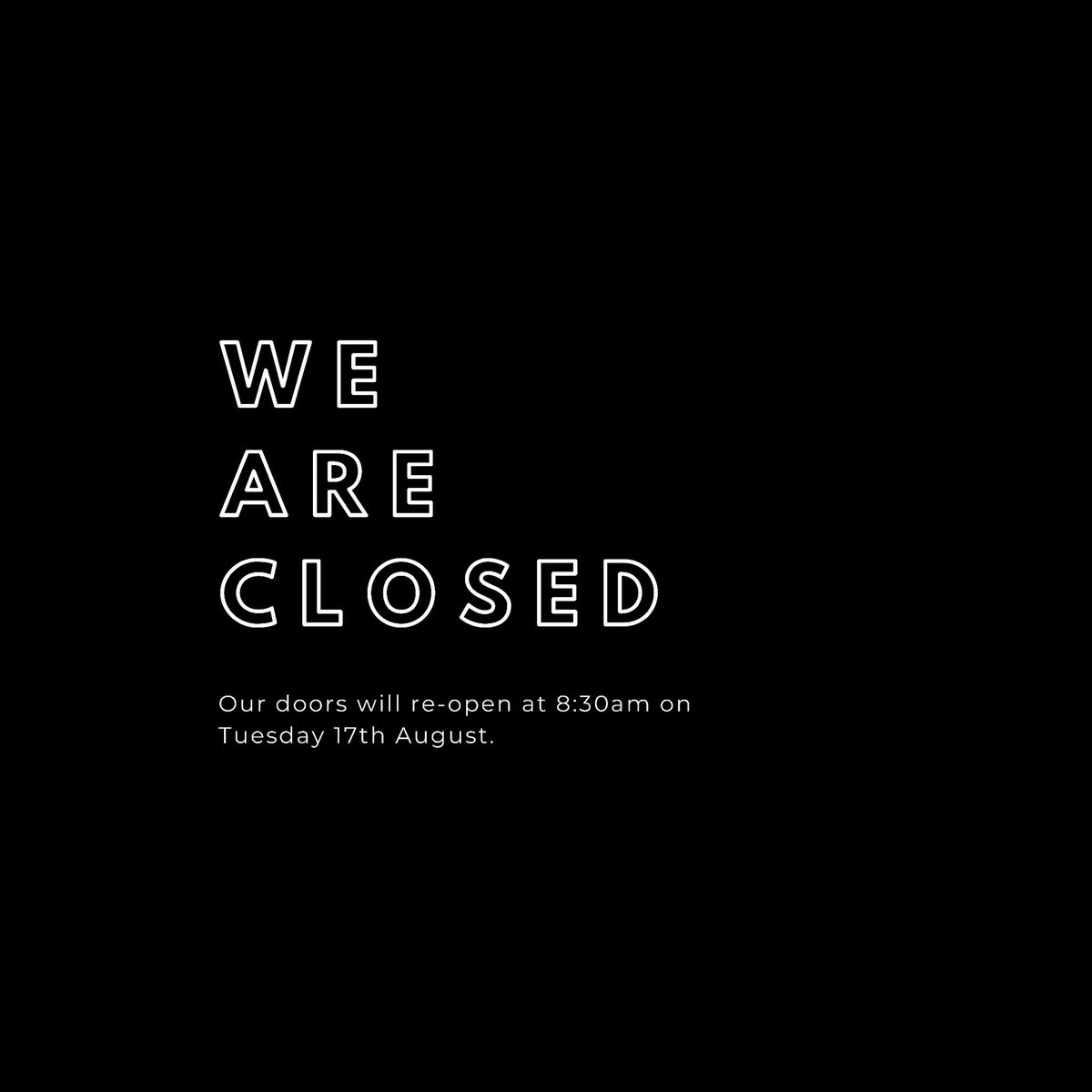 select_stoves's tweet image. • I M P O R T A N T •

Our showroom is now closed until Tuesday 17th August 2021. Please feel free to still contact us on info@selectstovesandfireplaces.co.uk or on social media 🔥