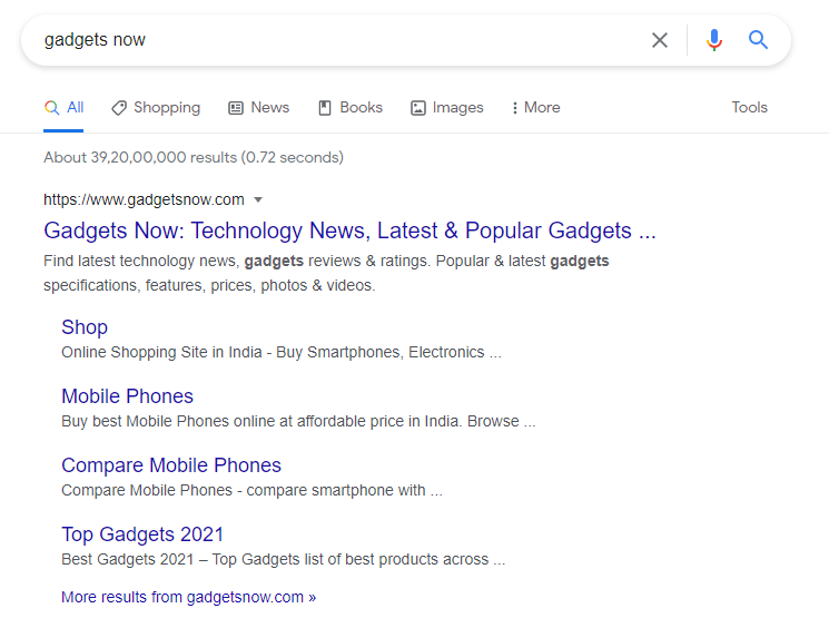 swetav07's tweet photo. New Design For Sitelinks (Desktop) #gadgetsnow #SEO https://t.co/LOOEM2J7L3