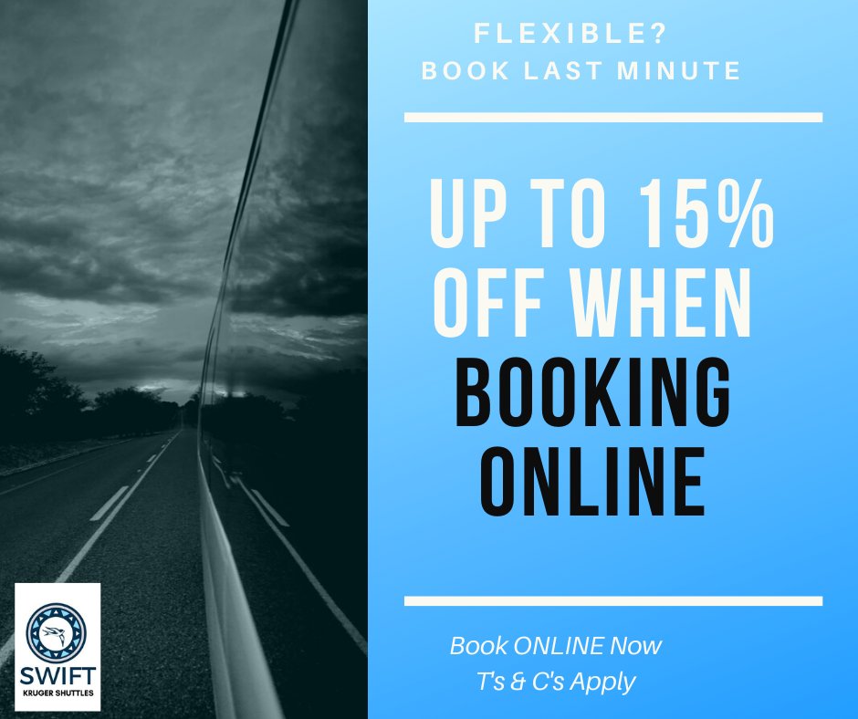 KrugerSwift's tweet photo. BOOK NOW! https://t.co/1F28YyLDnB https://t.co/pdGTNw2UMQ