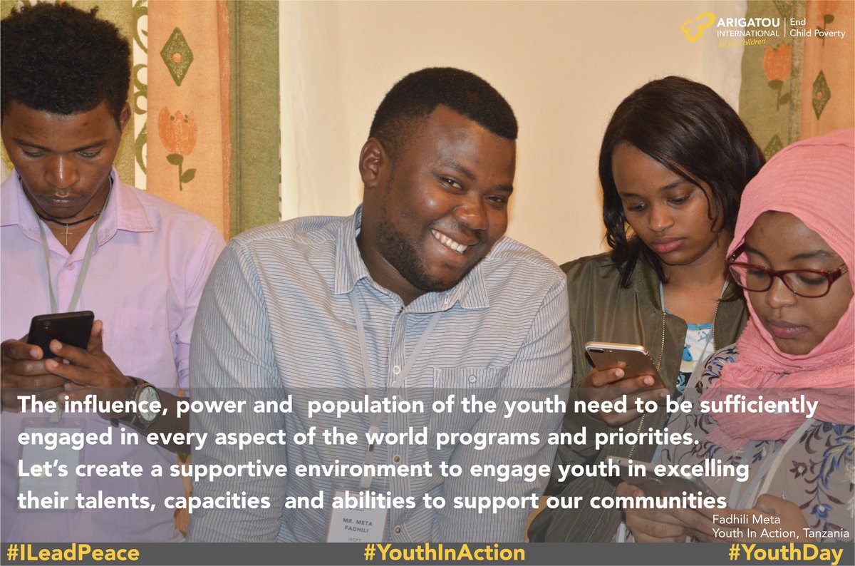 #YouthDay provides an opportunity to listen to voices of the youth.

Here is @Nandzondzee 's voice in last year's commemorations

#MondayMotivation #ILeadPeace