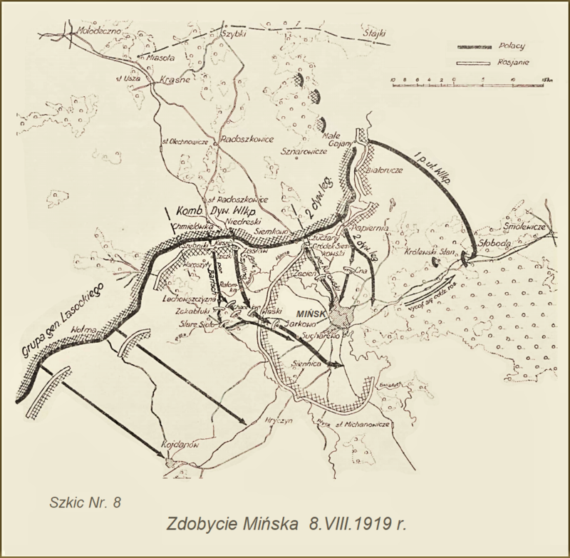 ipngovpl_eng's tweet photo. On 8 August 1919 Polish forces captured #Minsk. This crucial victory in the #EasternBorderlands region allowed #Piłsudski’s units to move the front line further east. At the end of August 1919 #Piłsudski halted the offensive and secured the area captured by his army. https://t.co/pRgcLXXDhD