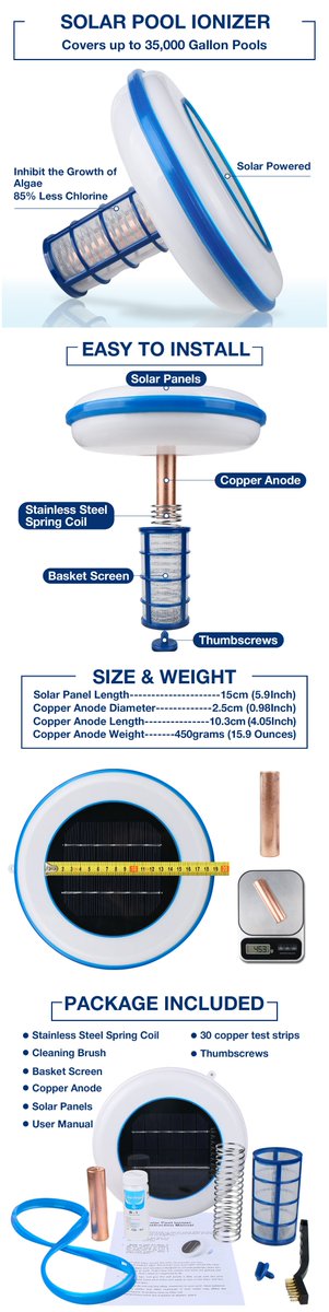 Best Solar Pool Ionizers 2021
Turn your green pool water to blue with the solar pool ionizer
#SolarPoolIonizer
#poolionizer
#SolarCopperIonizer
#SolarPoolIonizerreview
#SolarPoweredPoolClarifier