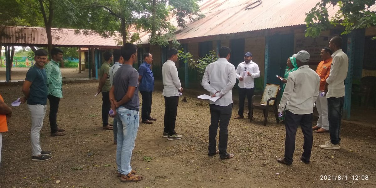 MYBharat_Dhule's tweet image. #Pledgetaking ceremonies under #SwachhtaPakhwada