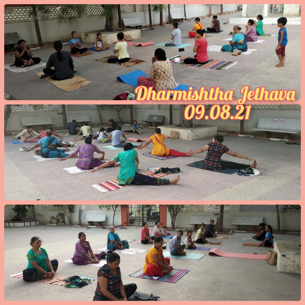 DharmishthaJet1's tweet photo. योगा से ही होगा कल्याण 
પોરબંદર યોગ ટ્રેનર
Universe Yoga Class
યોગ ટ્રેનર નામ:Dharmishtha Jethava 
યોગ ટ્રેનર નંબર:026452
યોગ કોચ:હાર્દિક તન્ના(YC10-194)
@Sheeshpal_Yog
@BhanuCh05887244 @narendramodi @vijayrupanibjp @GujaratYogBoard @Yog194  @YogMayPorbanar @Nimesh_YB @sidik https://t.co/iAVYektDfT