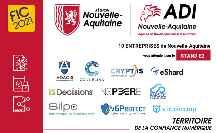 ADACIS (@adacis_) on Twitter photo Venez nous retrouver au <a href="/FIC_eu/">Forum InCyber (FIC) - EUROPE</a> (International Cybersecurity Forum) 2021 !
Nous serons présent à Lille Grand Palais au Stand E2 le :
7, 8 et 9 septembre 2021 !
#PASSI #audit #analyseDeRisque #EbiosRM Venez nous retrouver au <a href="/FIC_eu/">Forum InCyber (FIC) - EUROPE</a> (International Cybersecurity Forum) 2021 !
Nous serons présent à Lille Grand Palais au Stand E2 le :
7, 8 et 9 septembre 2021 !
#PASSI #audit #analyseDeRisque #EbiosRM