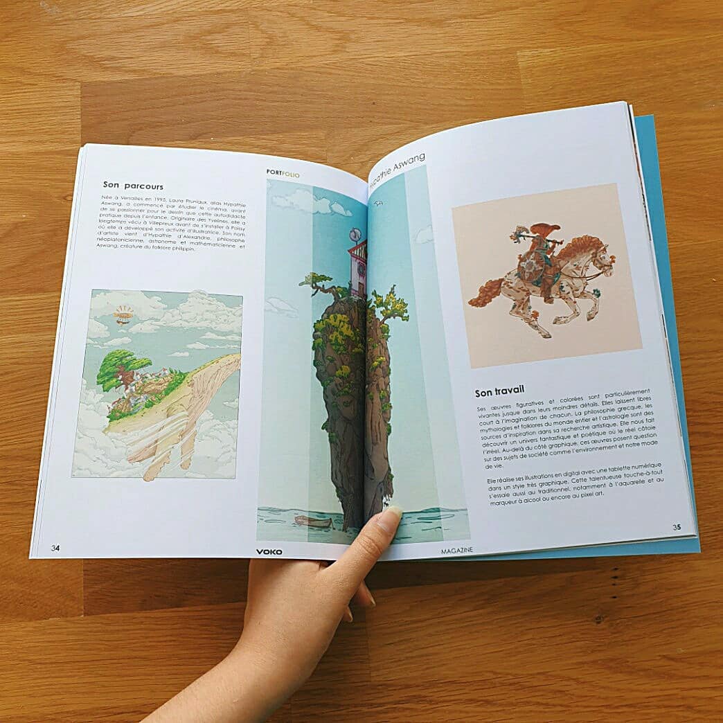 HypathieAswang's tweet photo. Je suis très très fière d'être en couverture de @voko_magazine #4 ainsi que d'avoir un article dédié à mon travail d'illustratrice !!! ☺
#unedemagazine #lucky #happyme #itsahappyday #skullblossom #hypathieaswang #voko #skulldrawing https://t.co/I2jxmc33bt